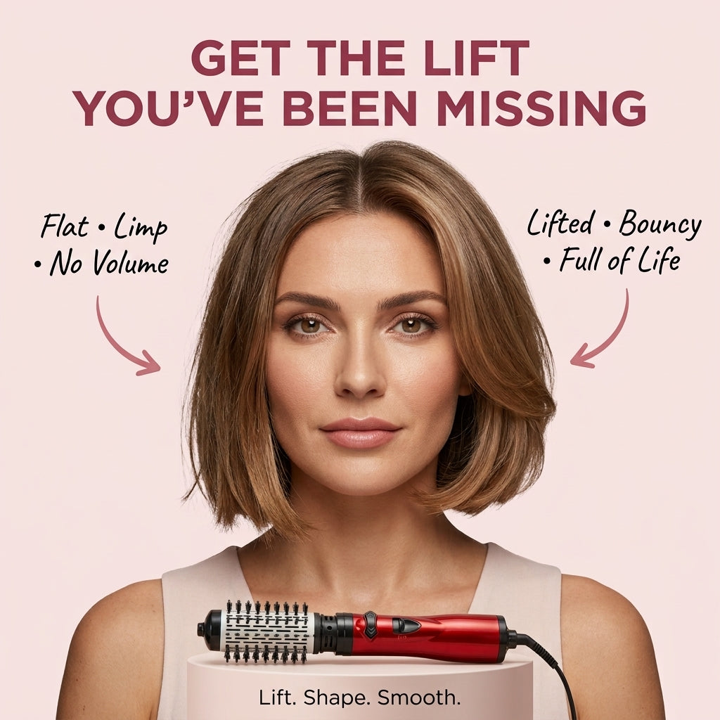Multifunctional Hair Dryer Straightener Curler
