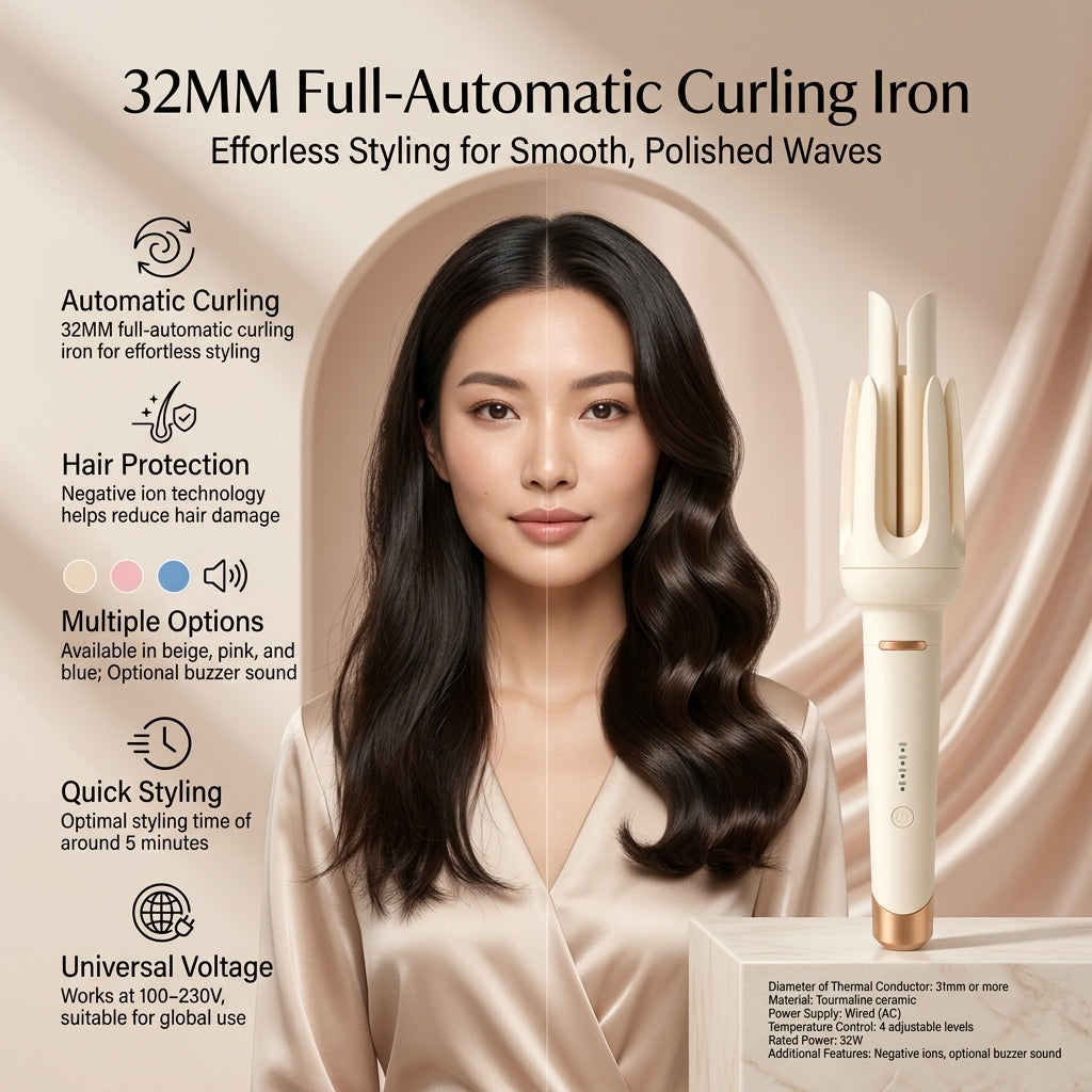 WaveLuxe32 Automatic Hair Curler