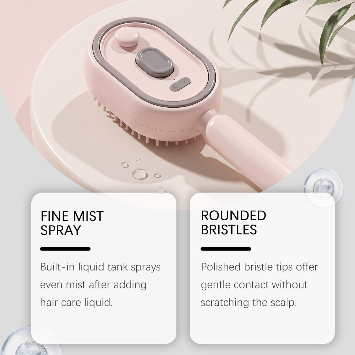 Electric Air Spray Massage Hair Comb